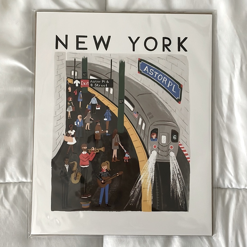 Rifle Paper Co. 8x10 New York art print